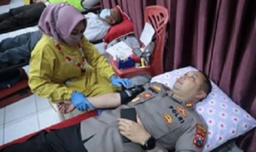 Satpam Bersinergi dengan Polres Gelar Donor Darah